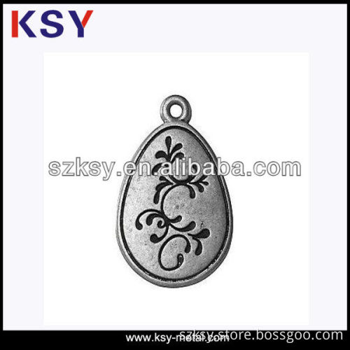 new arrival engraved metal jewelry tags